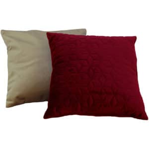 Polyester Velvet Deco Cushion Brumania Hotel Professional Linvosges Hotellerie