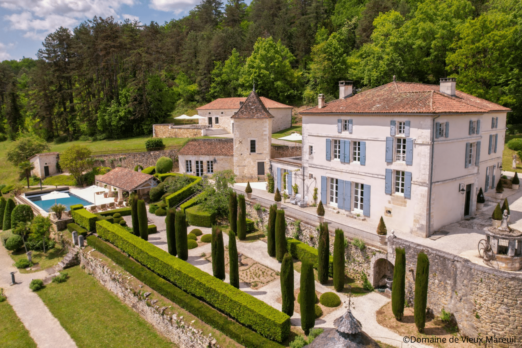 Domaine de Vieux Mareuil - Sélection des plus beaux hôtels de France pour un mariage