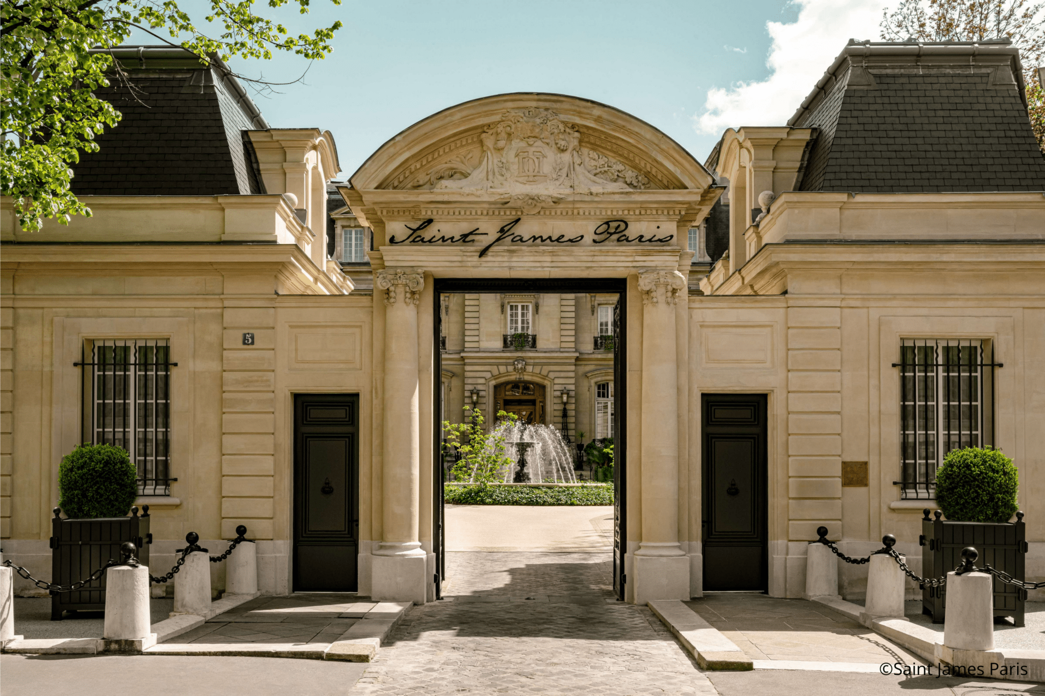 Hôtel Saint James Paris - Sélection des plus beaux hôtels de France pour un mariage