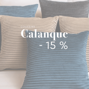 PROMO COUSSINS CALANQUE - HOTEL PROFESSIONNEL - LINVOSGES HOTELLERIE