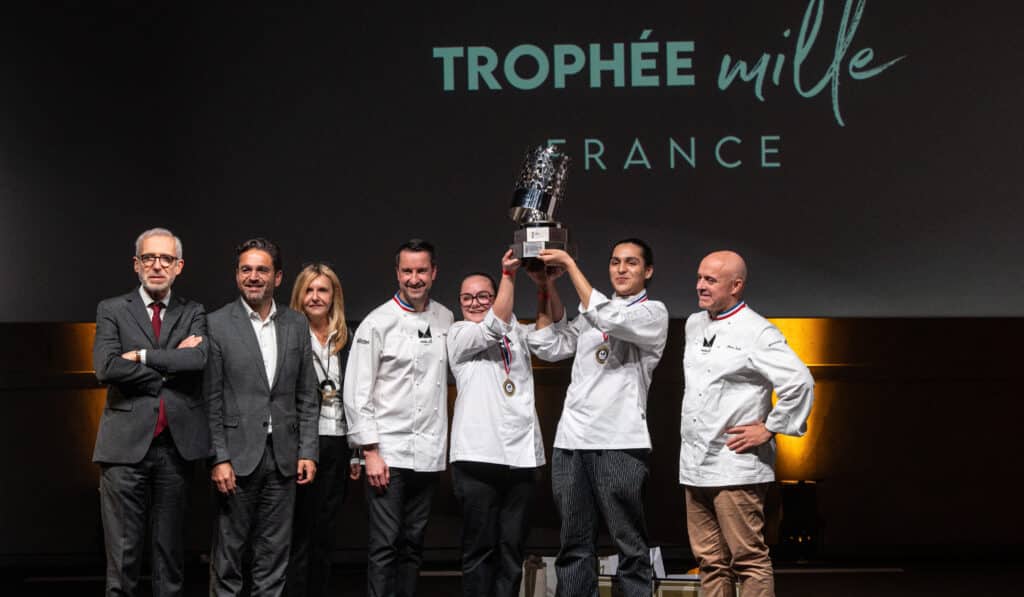 VAINQUEURS EPREUVE CUISINE PATISSERIE TROPHEE MILLE FRANCE 24