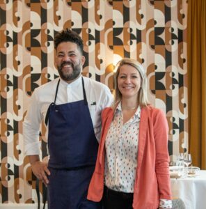 Couple Marion ANTCZAK & Maye CISSOKO - Maison Burnel - Restaurant gastronomique à Rouvres en Xaintois