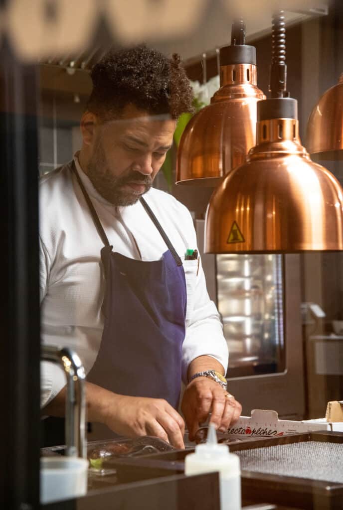 Le chef Maye CISSOKO - Maison Burnel - Restaurant gastronomique à Rouvres en Xaintois